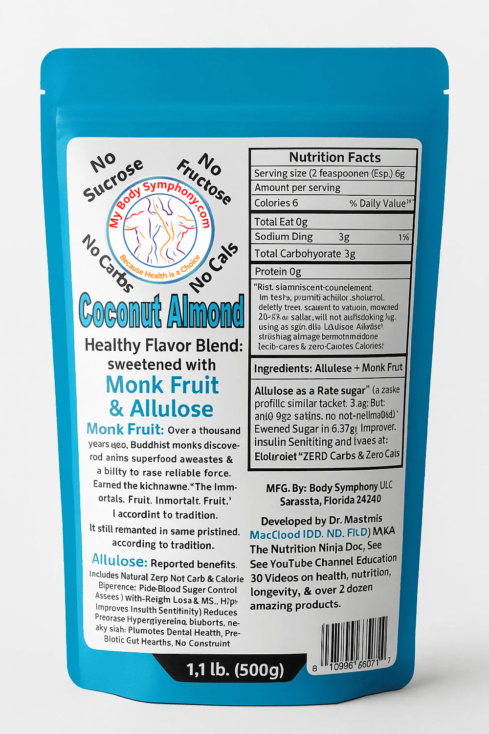 New Healthy Sweetener Blend