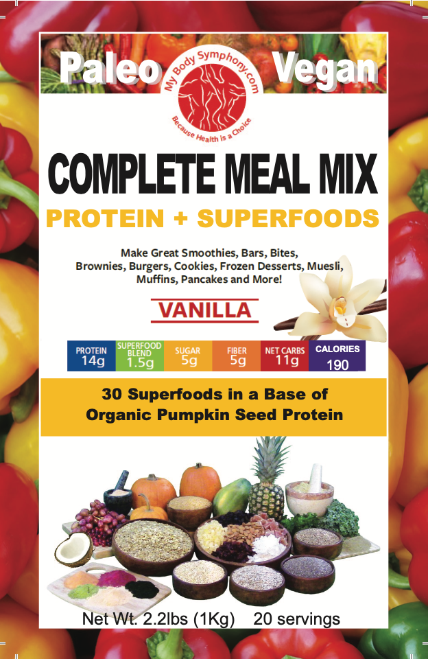 Complete Meal Mix: Superfoods + Protein | 10 Single Serving Packets