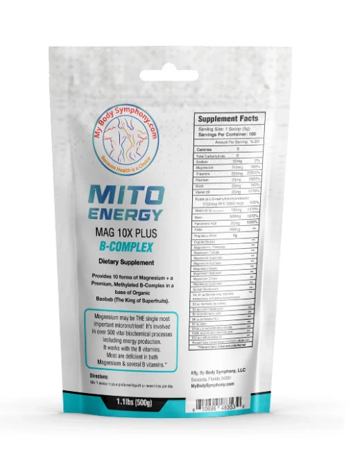 Mito-Energy+ | Mag 10X Plus B-Complex | Electrolyte+