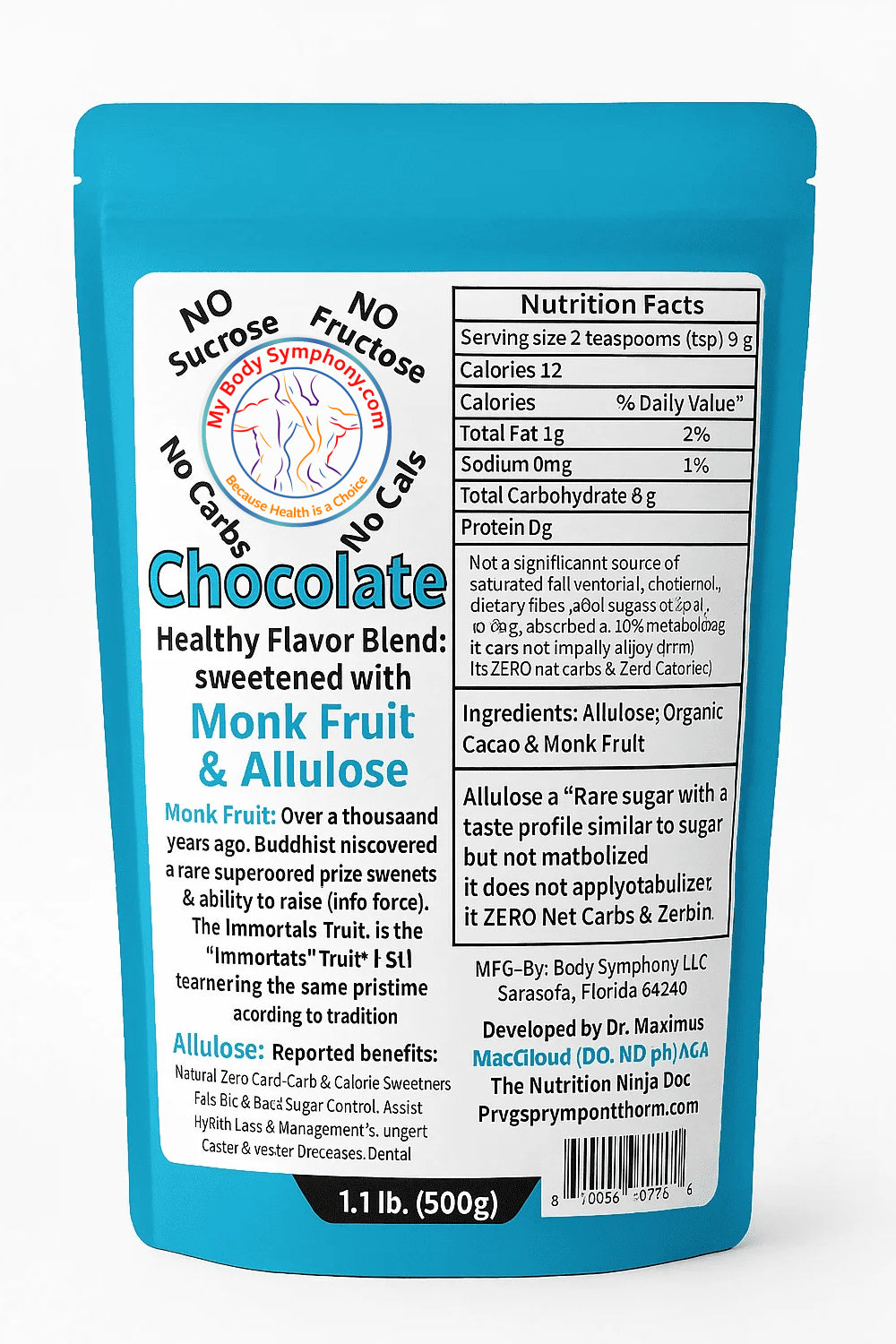 New Healthy Sweetener Blend