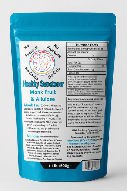 New Healthy Sweetener Blend