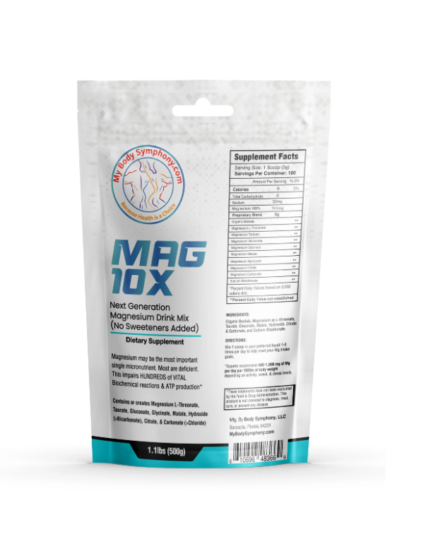 Next Generation Magnesium Drink Mix, Mag-10X