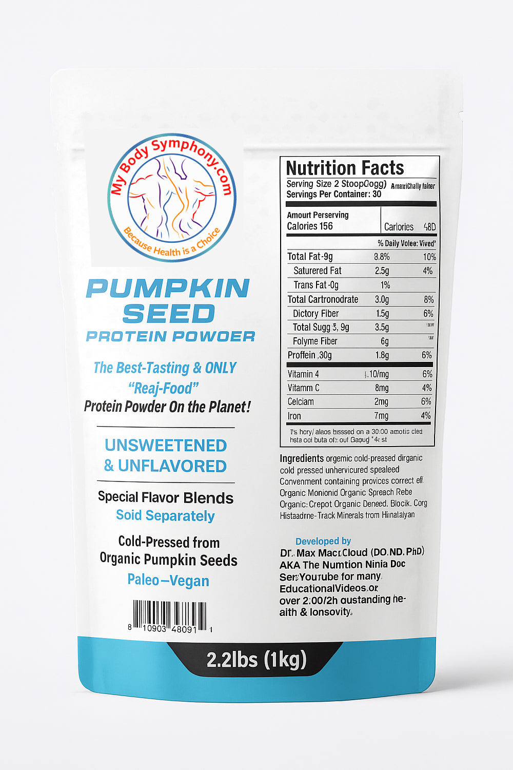 Organic Pumpkin Seed Protein Powder
