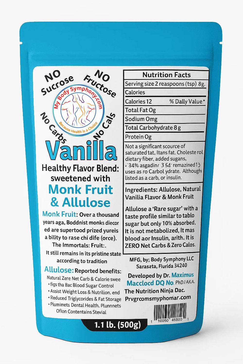 New Healthy Sweetener Blend