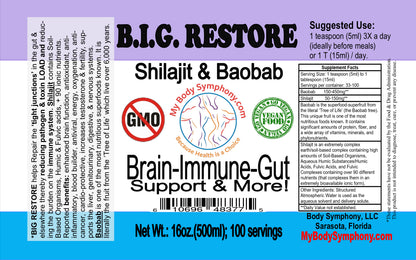 B.I.G. Restore - Brain, Immune, Gut Health Supplement