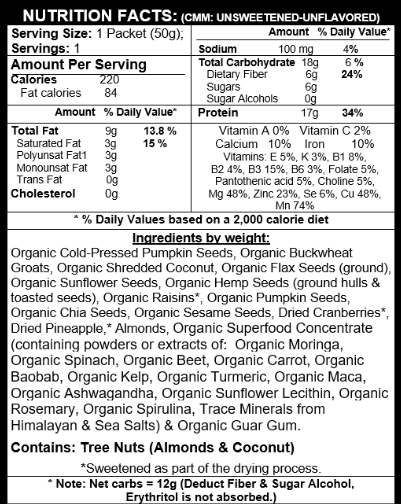 Complete Meal Mix: Superfoods + Protein | 5 Single Serving Sampler