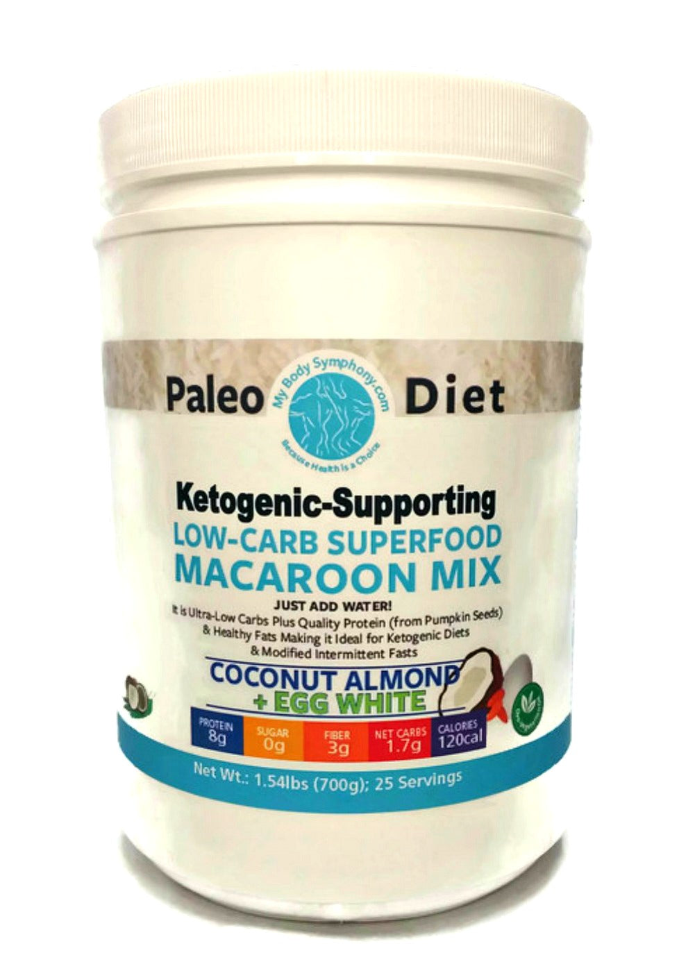 Superfood Macaroon Mix - Coconut Almond + Egg Whites