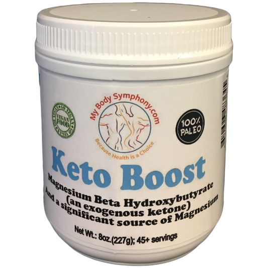 Keto Boost - Exogenous Ketone | Magnesium Beta Hydroxybutyrate | Paleo & Vegan