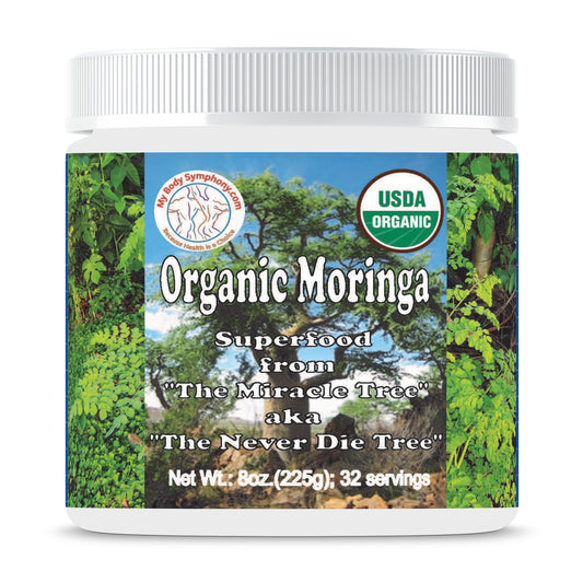 Organic Moringa Leaf Powder - Most Nutritious Plant!