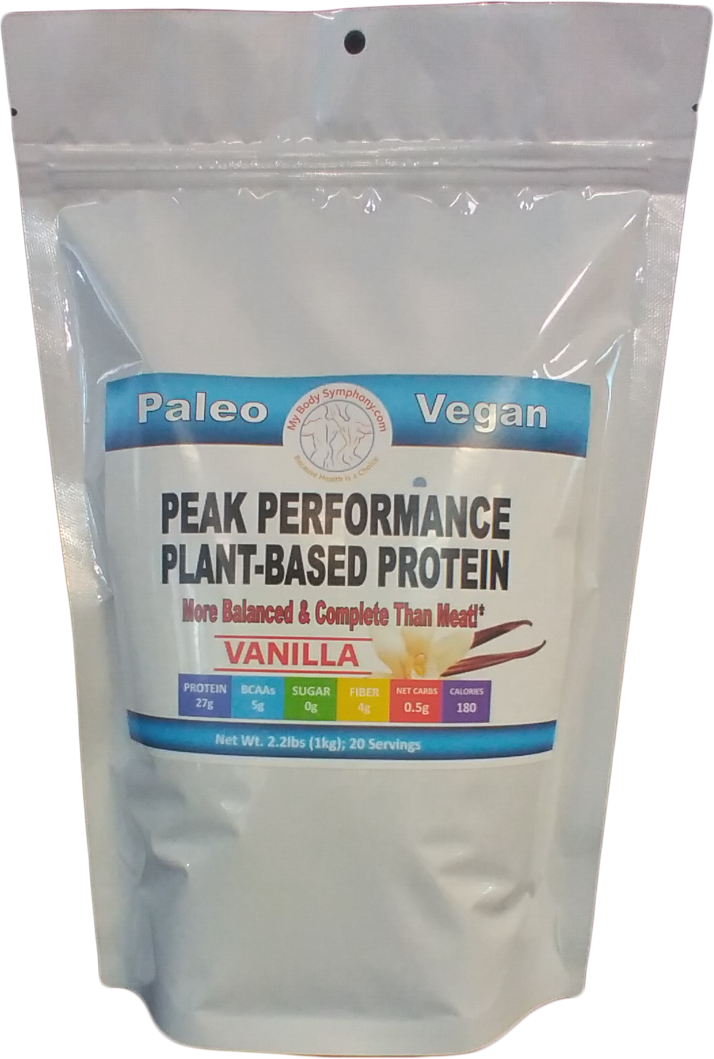 Peak Performance Plant-Based Protein - Vegan | Vanilla