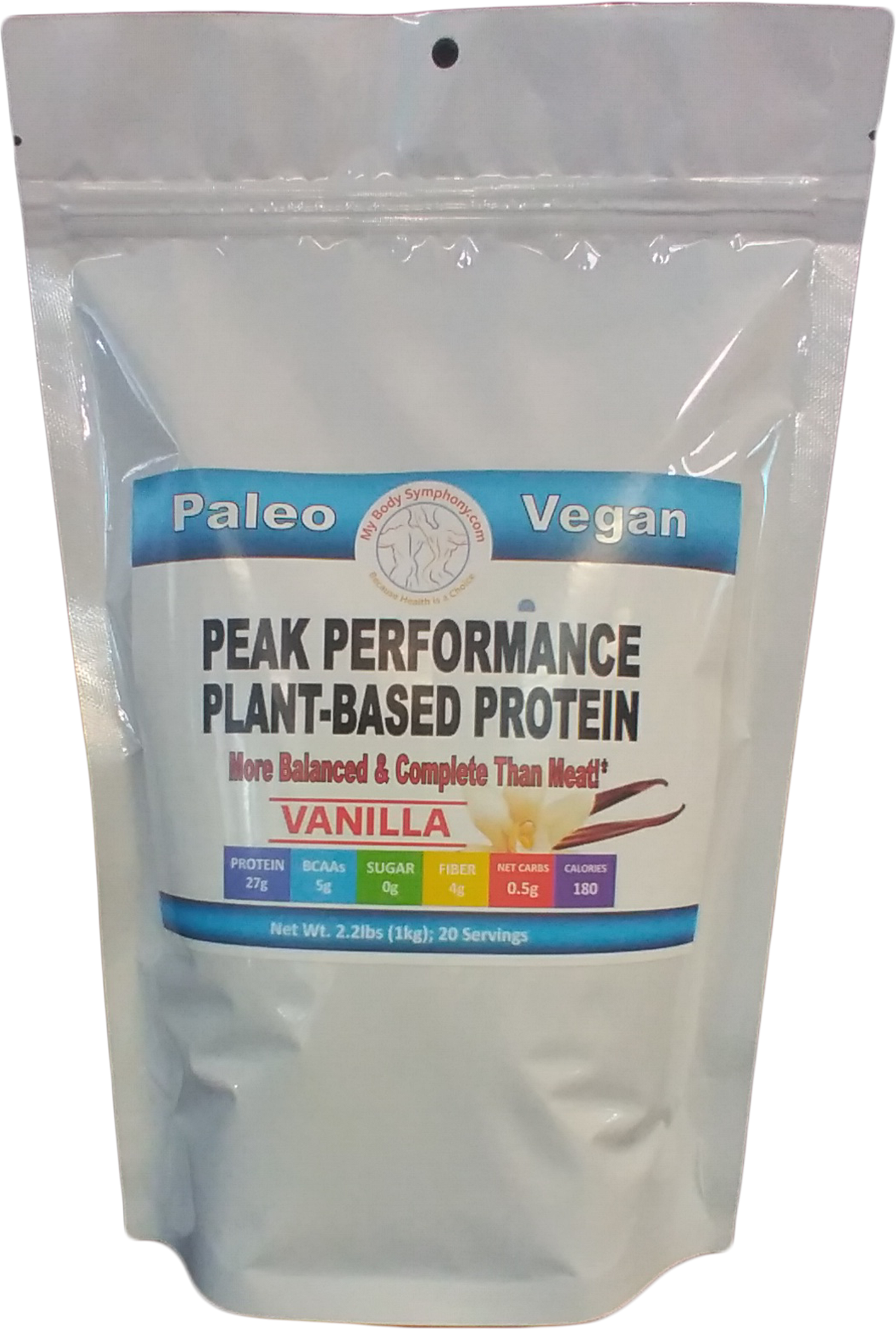 Peak Performance Plant-Based Protein - Vegan | Vanilla