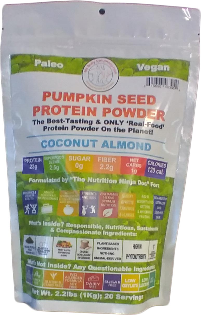 Pumpkin Seed Protein Powder - Organic Coconut Almond