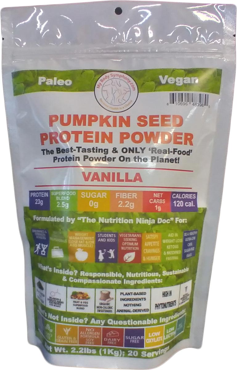 Pumpkin Seed Protein Powder - Organic Vanilla