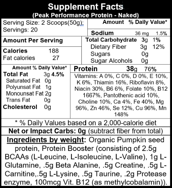 Peak Performance Plant Protein | 10 Single Serving Packets