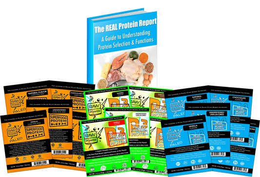 The Real Protein Report Plus 15 Single Serving Packets of The Best Protein Powders on the Planet!