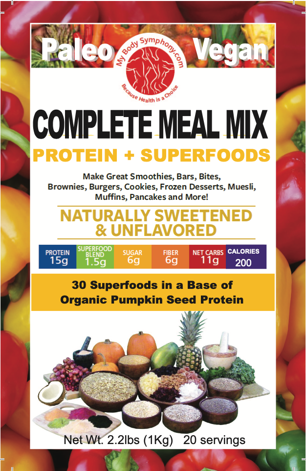 Complete Meal Mix: Superfoods + Protein | 10 Single Serving Packets