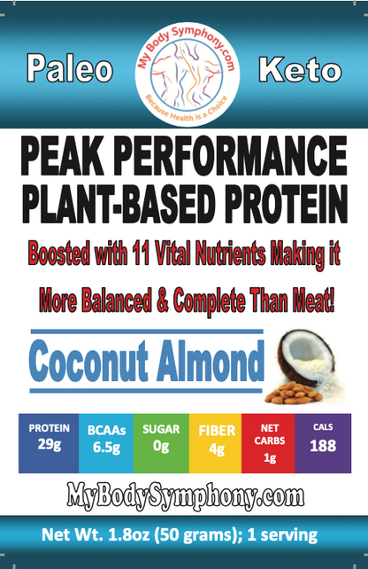 Peak Performance Plant Protein | 6 Single Serving Sampler