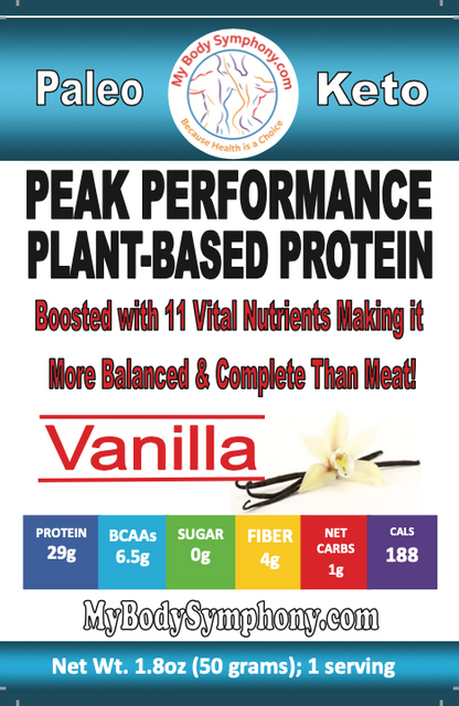 Peak Performance Plant Protein | 6 Single Serving Sampler