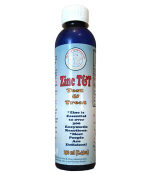 Zinc T&T - Highly Absorbable | Test Levels & Supplement